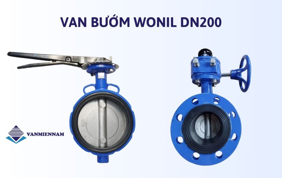 Van bướm Wonil DN200