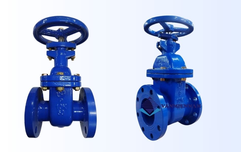 Van cổng gang Wonil ty chìm