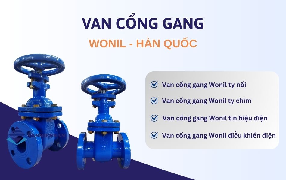 Van cổng gang Wonil