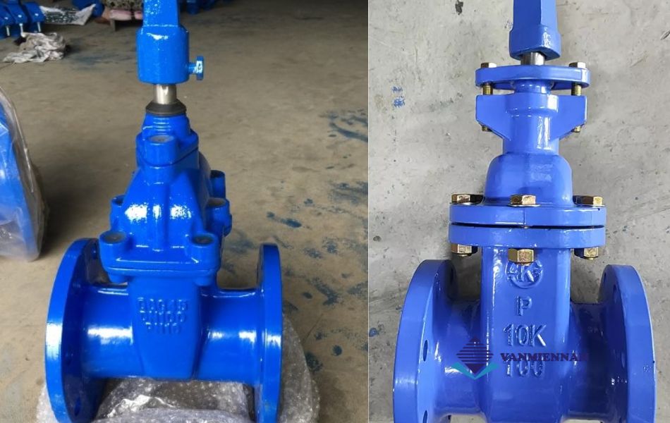 Van cổng gang ty chìm nắp chụp Wonil