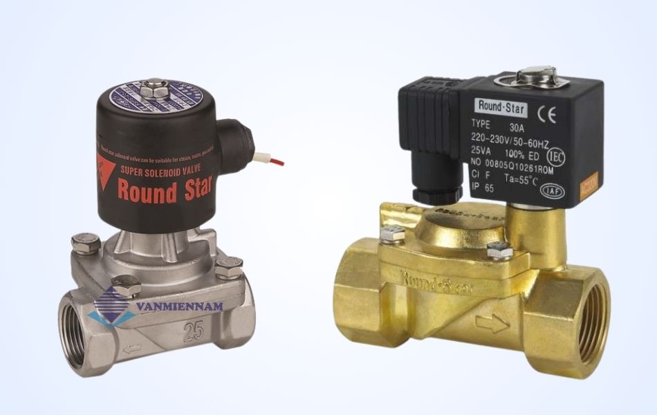 Van điện từ thường mở Round Star 