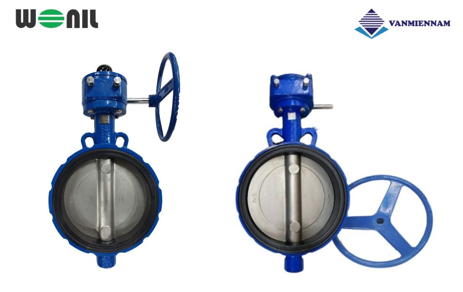 Đặc điểm của van bướm tay quay gang Wonil DN450