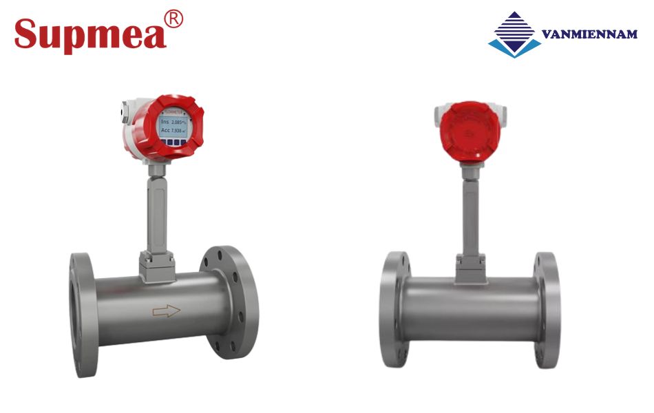 Khám phá mẫu đồng hồ đo lưu lượng khí nén Supmea DN32