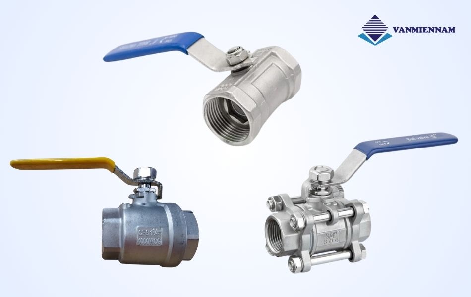 Phân loại van bi tay gạt dn32 theo thiết kế thân