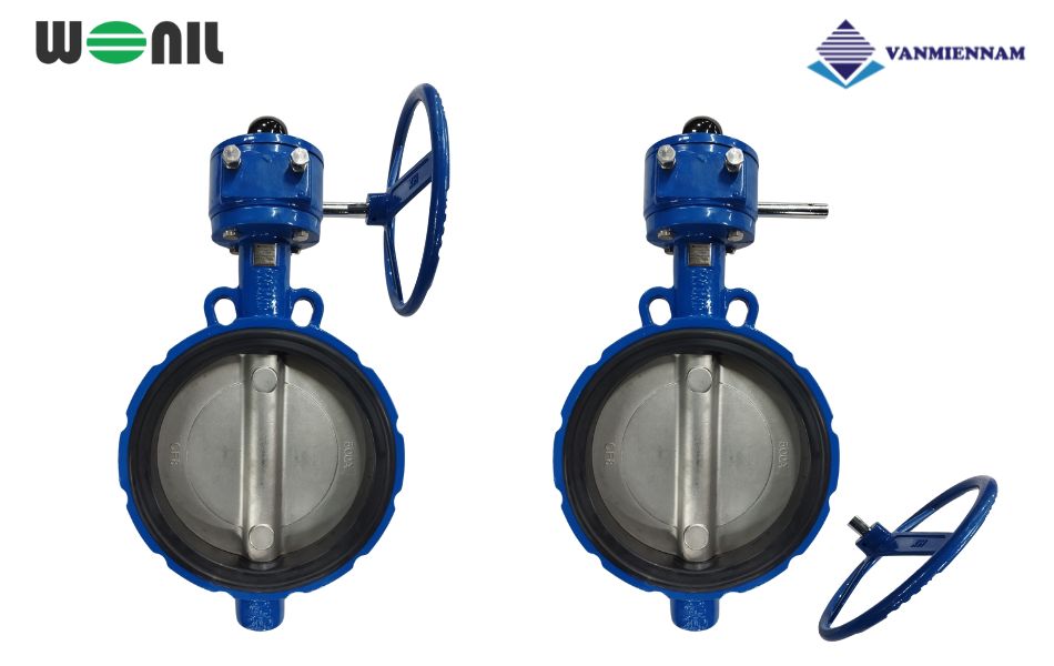 Tìm hiểu van bướm tay quay gang Wonil DN500