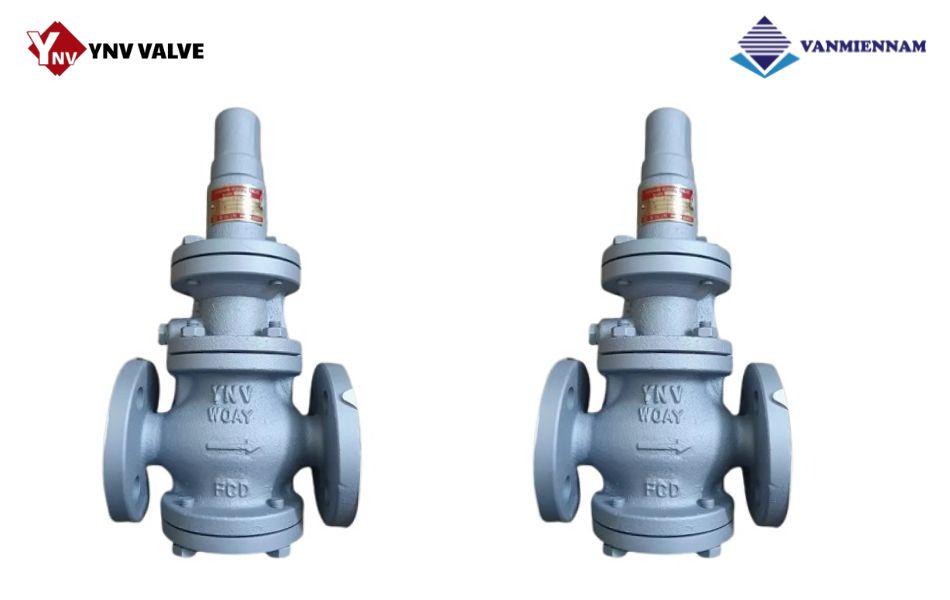 Tìm hiểu về van giảm áp hơi nóng nối bích YNV DN32