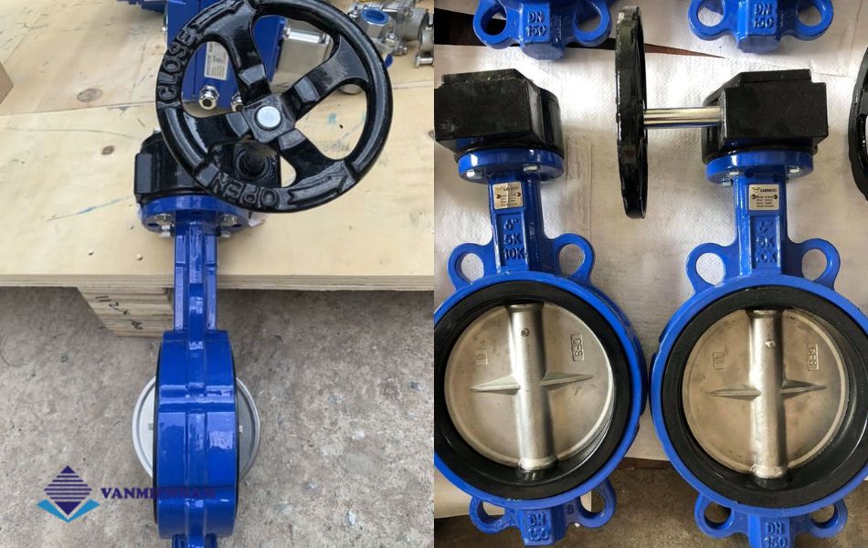 Ứng dụng van bướm tay quay Trung Quốc hiện nay