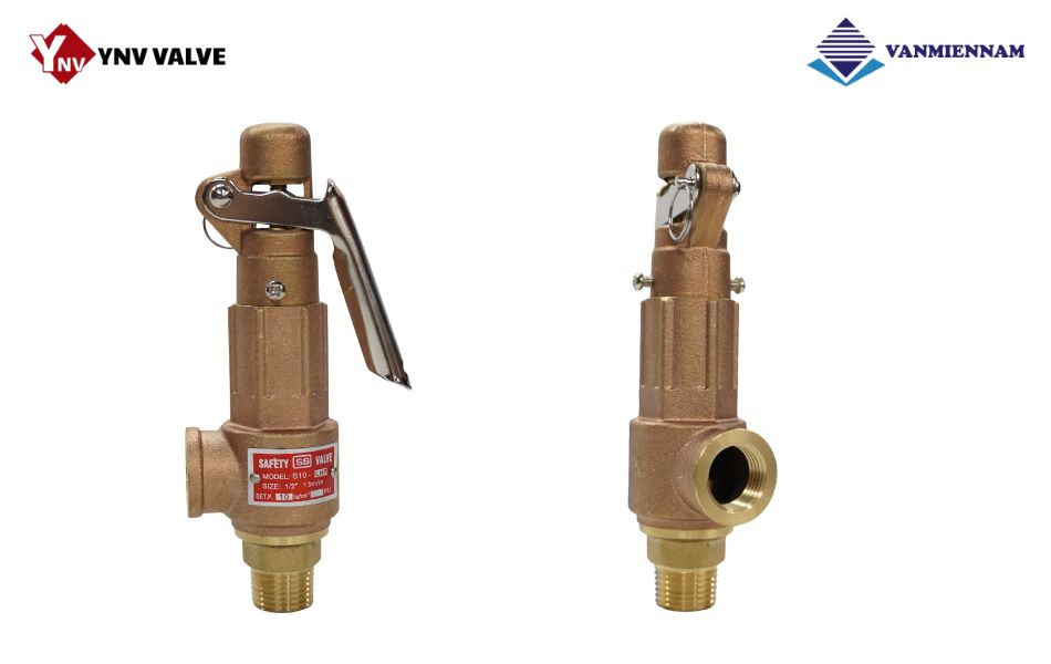 Van an toàn hơi nóng đồng YNV DN15