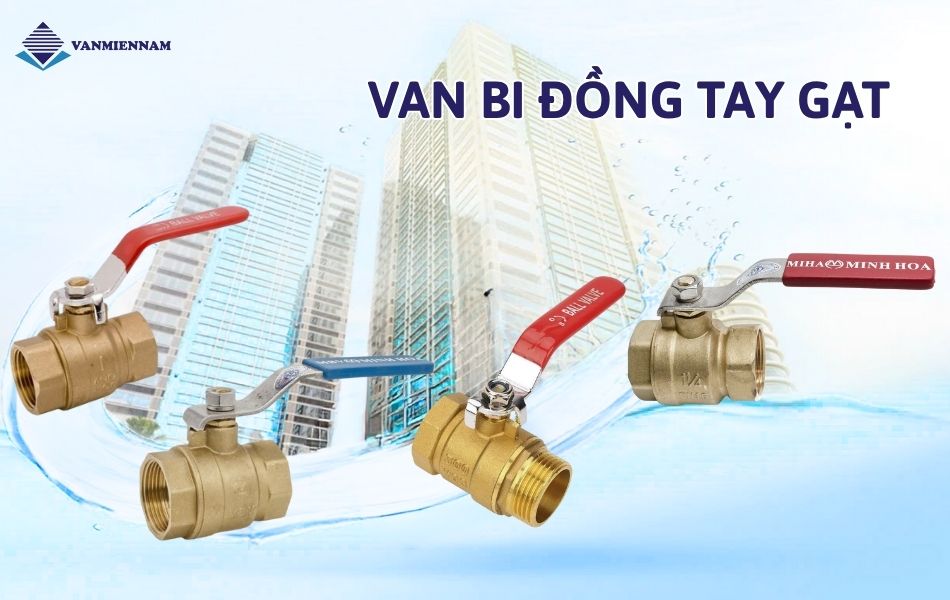 Van bi đồng tay gạt