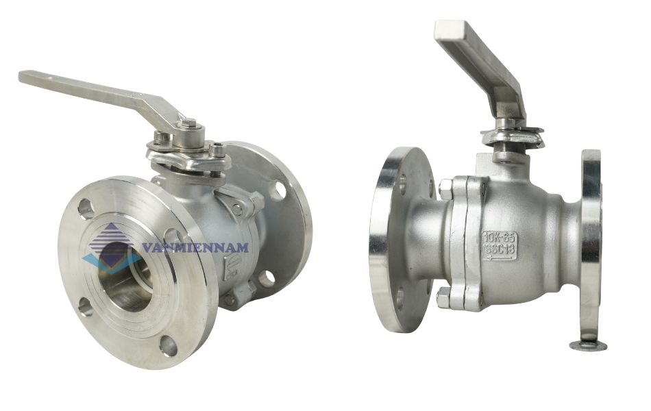 Van bi inox tay gạt mặt bích Wonil DN65