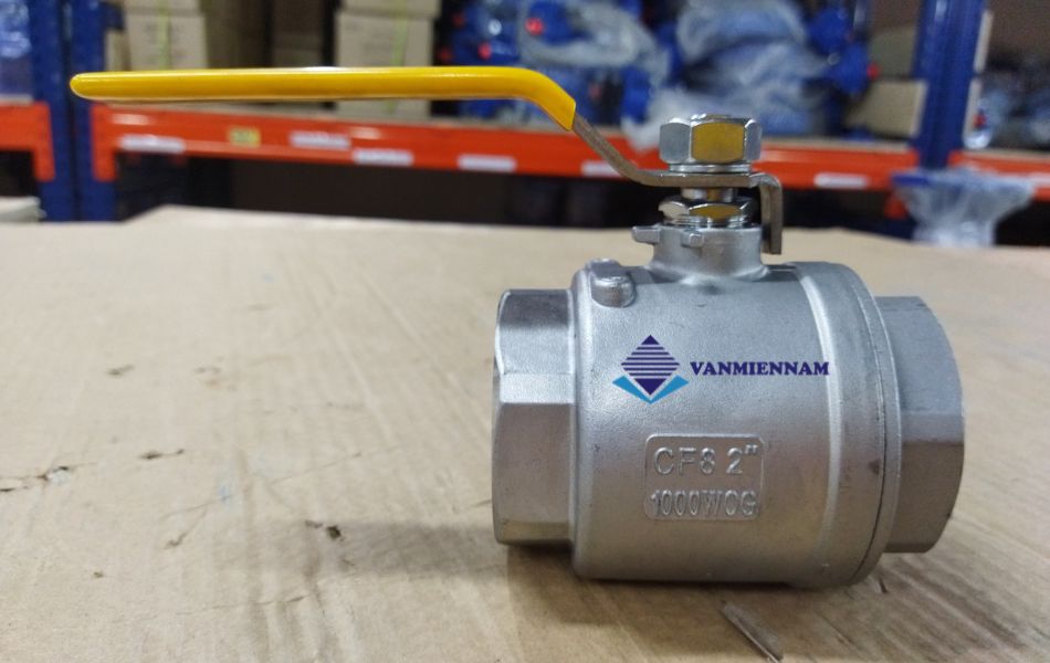 Van bi ren tay gạt 2pc Wonil DN50