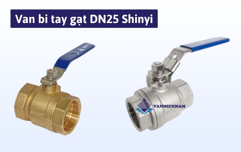 Van bi tay gạt DN25 Shinyi