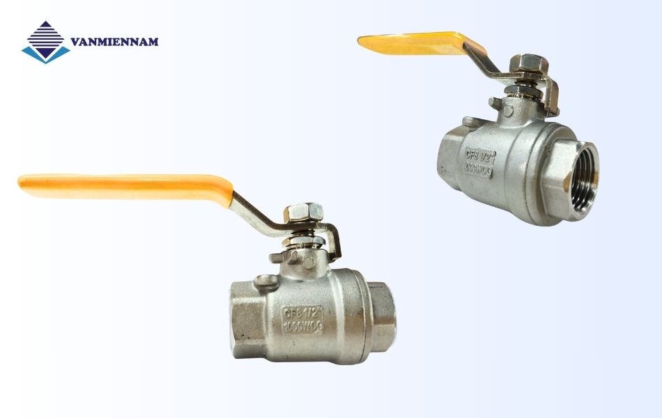 Van bi tay gạt inox DN15