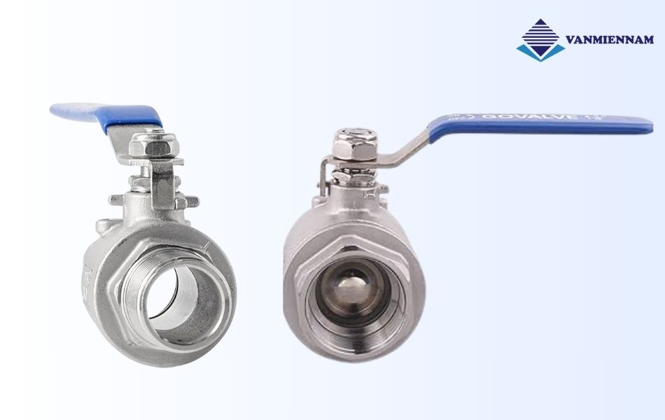 Van bi tay gạt nối ren DN15