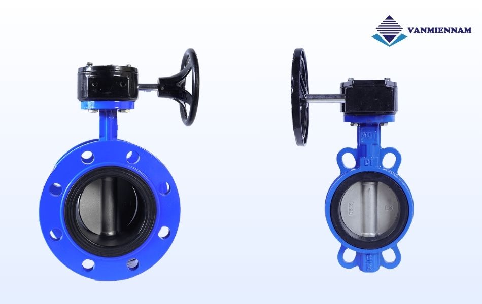 Van bướm tay quay AUT DN50