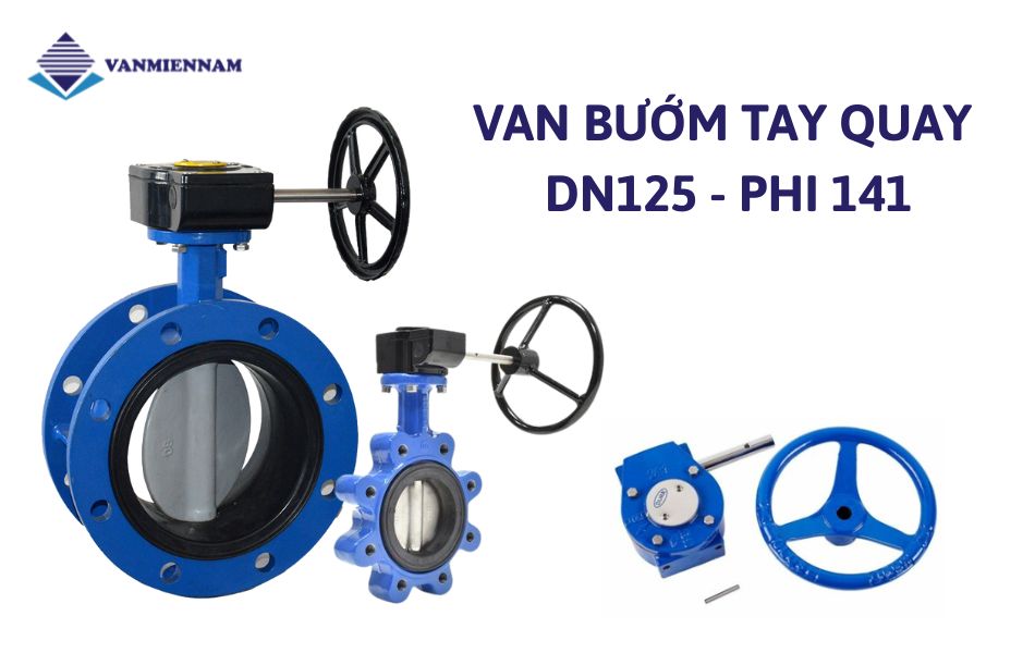 van bướm tay quay dn125