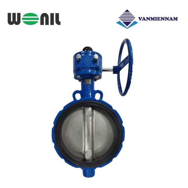 Van bướm tay quay gang Wonil DN450