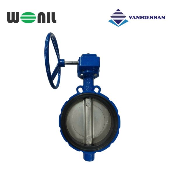 Van bướm tay quay gang Wonil DN600