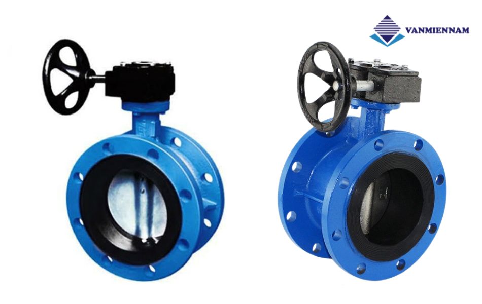 Van bướm tay quay mặt bích YDK