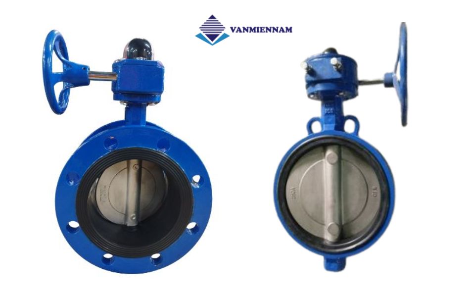 Van bướm tay quay Wonil DN250