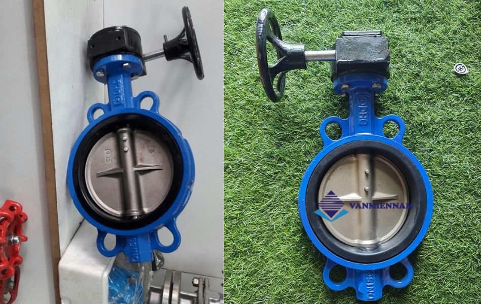 Van bướm tay quay YDK DN50