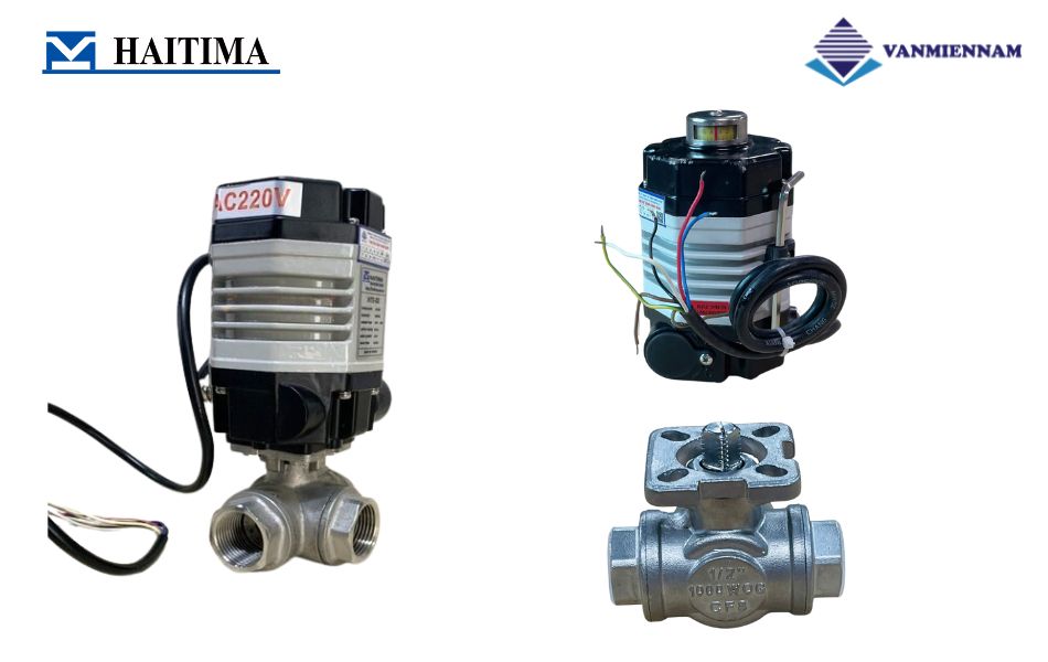 Đôi nét về van bi 3 ngã inox điều khiển điện Haitima DN15