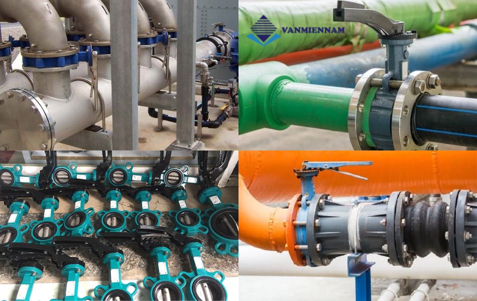 Ứng dụng của van bướm tay gạt Đài Loan hiện nay