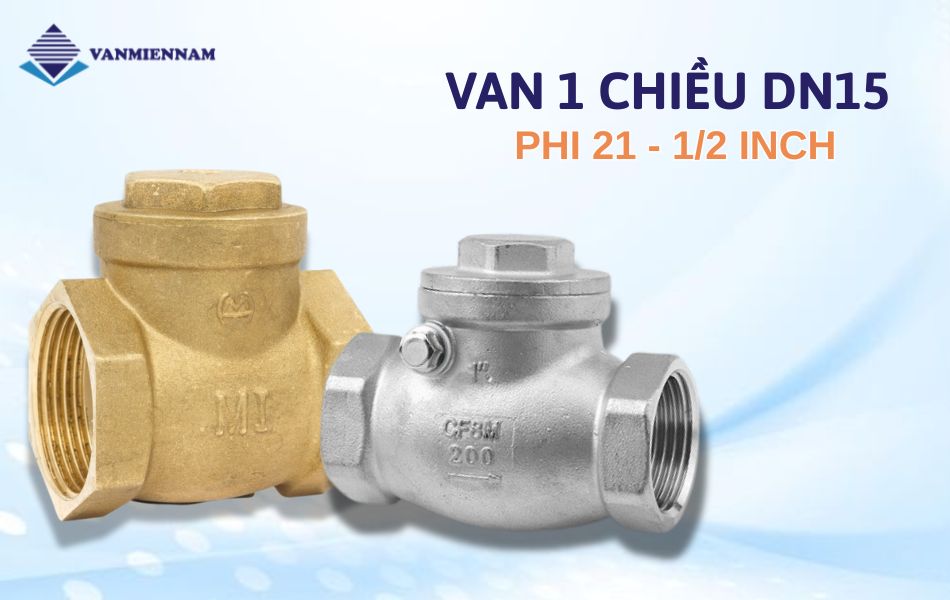 Van 1 chiều DN15