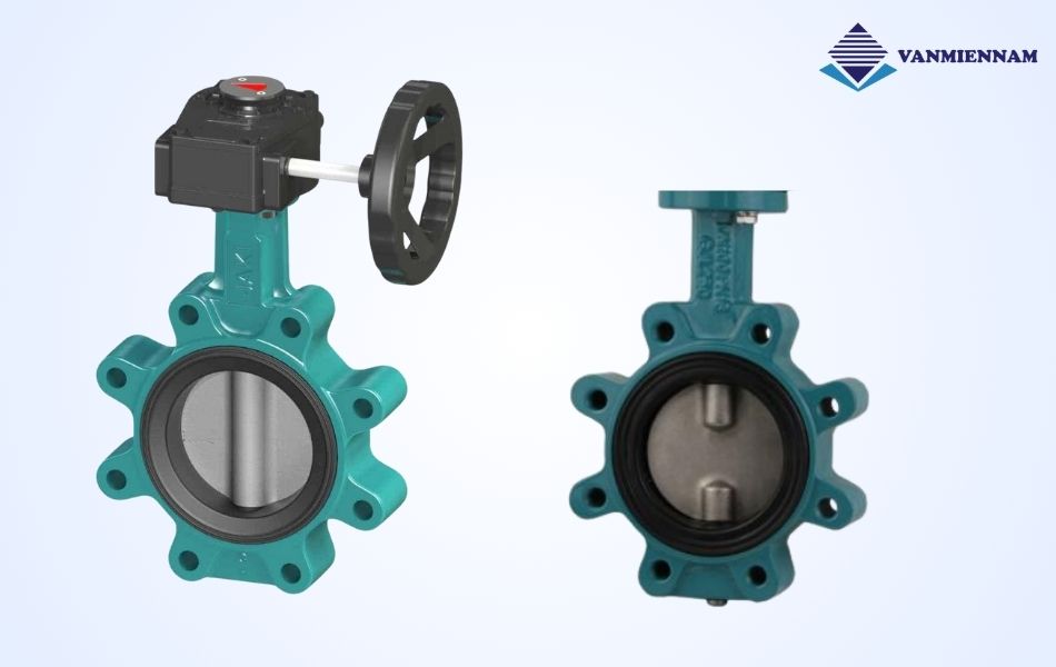 Van bướm Jaki tay quay lug