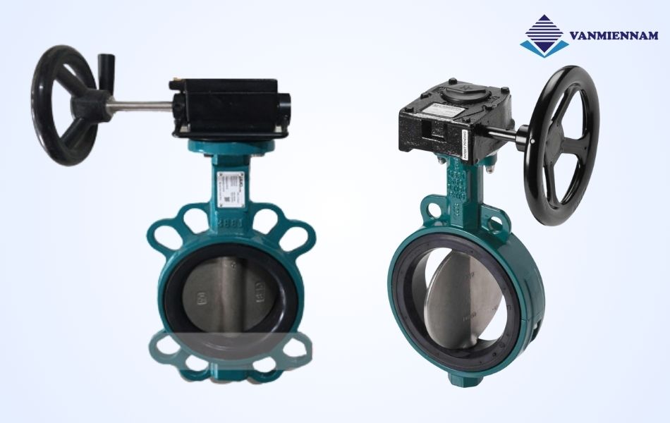 Van bướm Jaki tay quay wafer