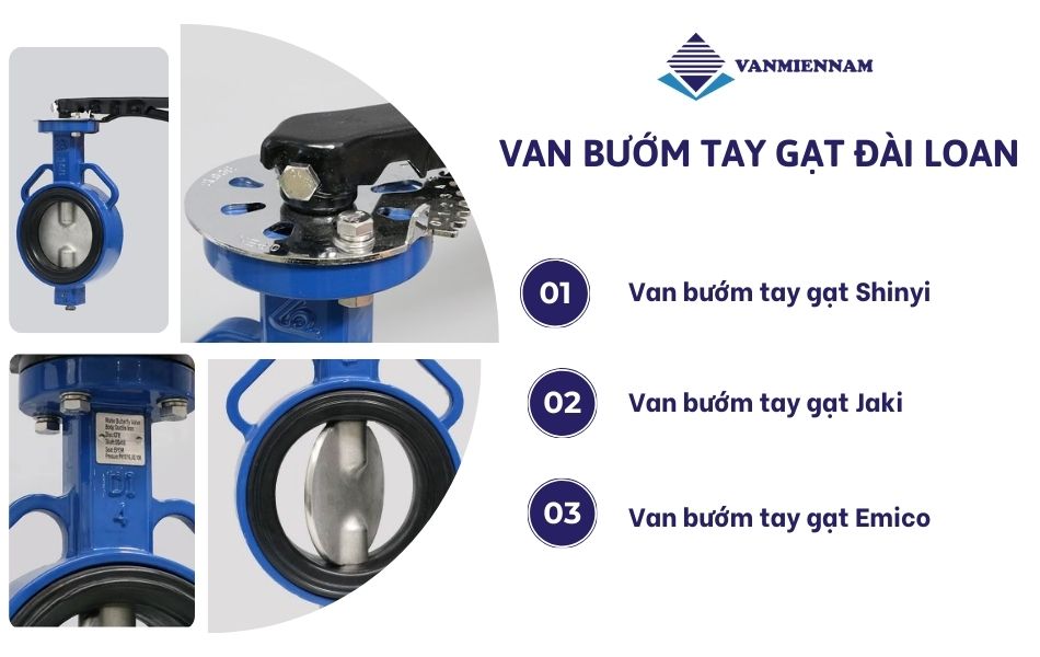 van bướm tay gạt đài loan