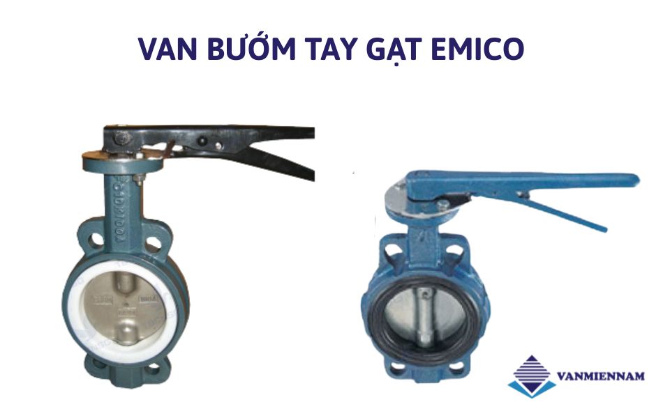 Van bướm tay gạt Emico