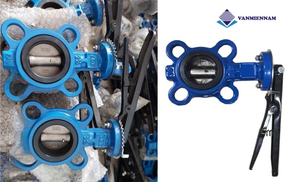 Van bướm tay gạt gang YDK