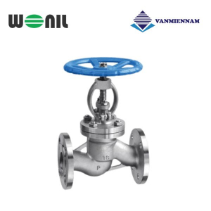 Van cầu chữ ngã tay quay inox Wonil DN20