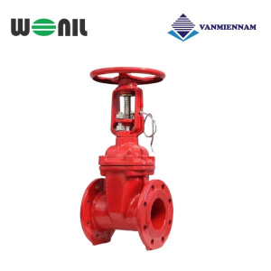 Van cổng gang tín hiệu điện Wonil DN50
