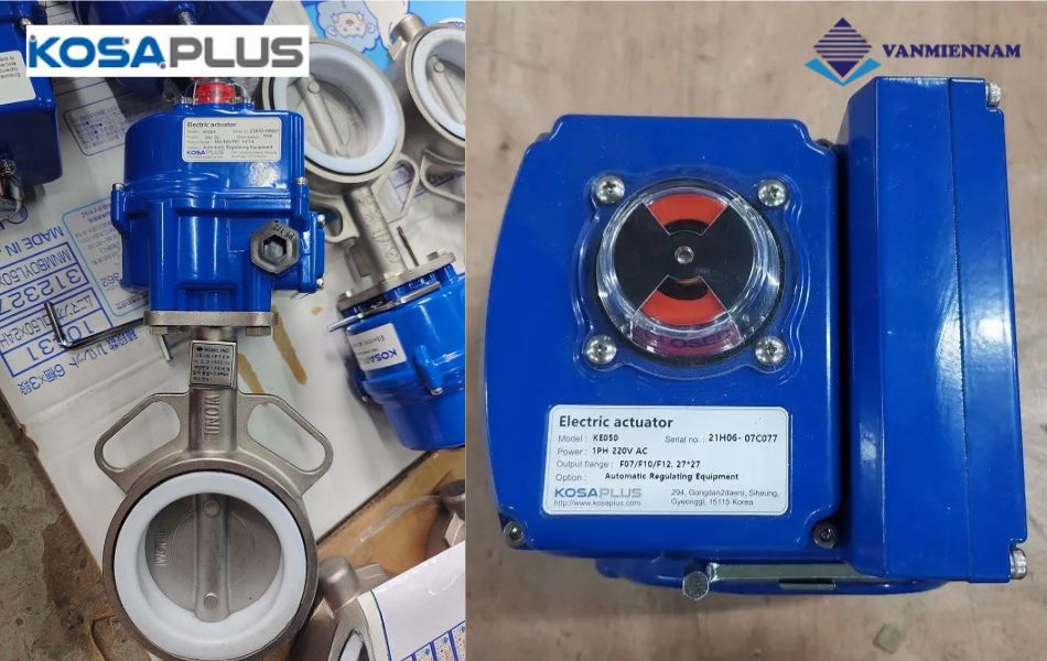 van bướm inox điều khiển điện KosaPlus DN300
