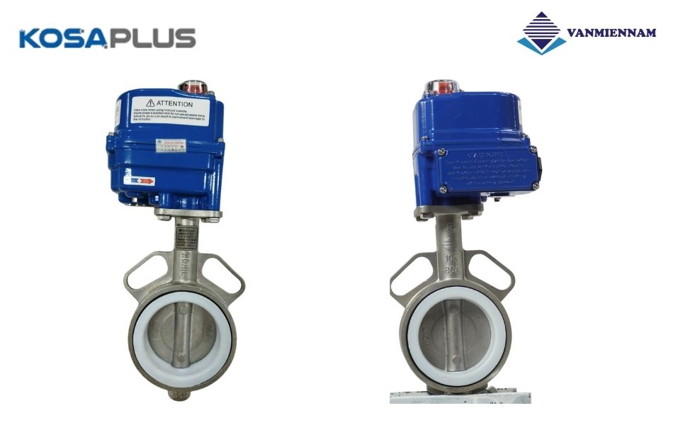 Đặc điểm van bướm inox điều khiển điện KosaPlus DN80