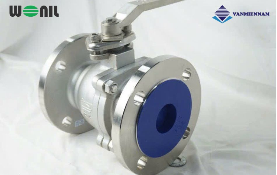 Giới thiệu van bi inox mặt bích tay gạt Wonil DN200