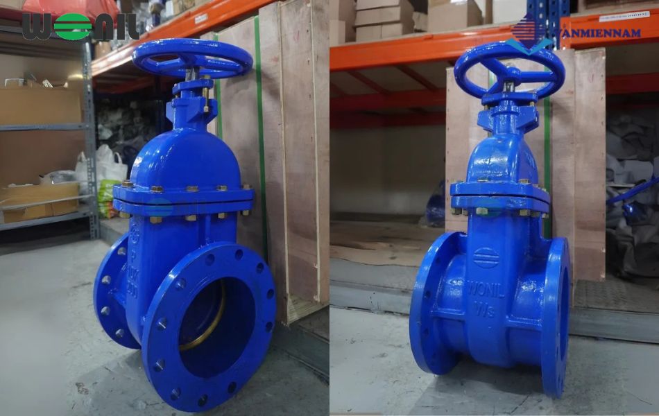 van cổng gang ty chìm Wonil DN200