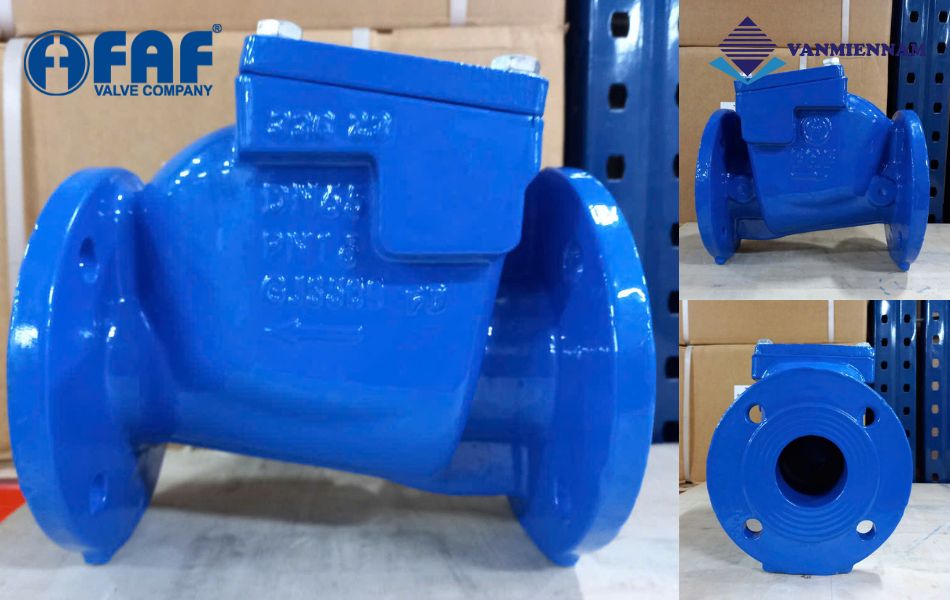 van một chiều lá lật mặt bích FAF 2270