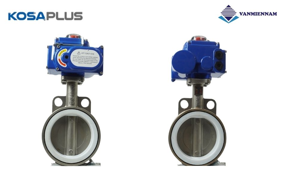 Khám phá van bướm inox điều khiển điện KosaPlus DN125