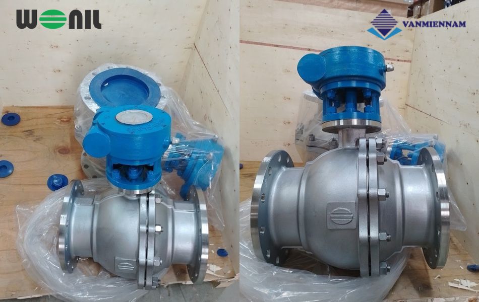 Mô tả van bi tay quay Wonil DN300