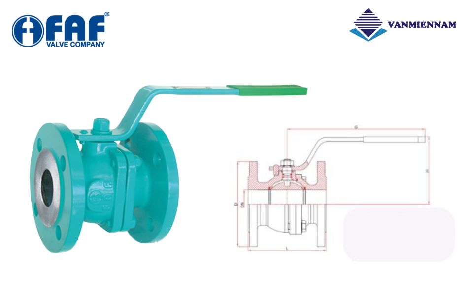 Tổng quan về van bi 2 mảnh 2PC FAF 1220