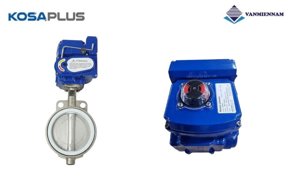 van bướm inox điều khiển điện KosaPlus DN250