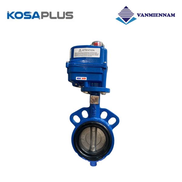 Van bướm gang điều khiển điện KosaPlus DN80
