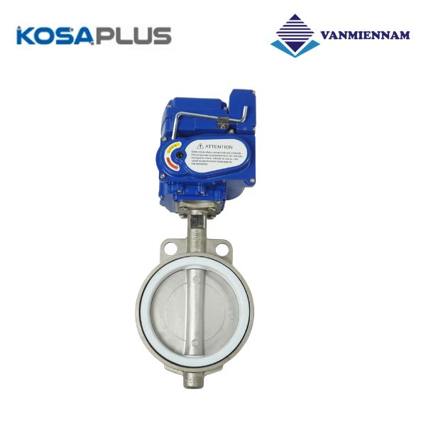 Van bướm inox điều khiển điện KosaPlus DN250