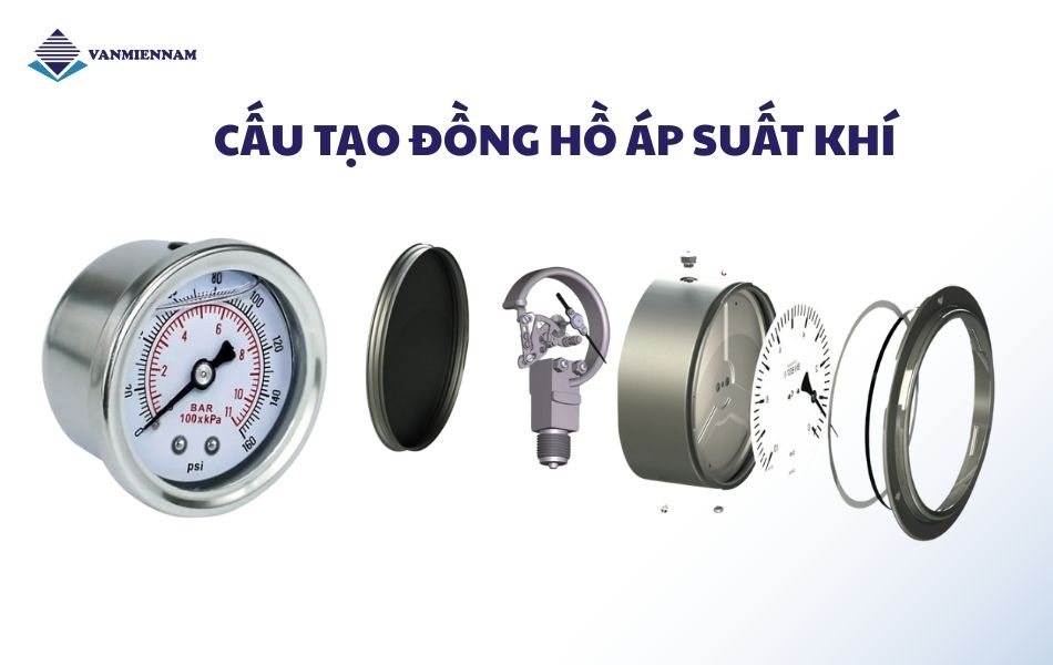 Cấu tạo đồng hồ đo áp suất khí