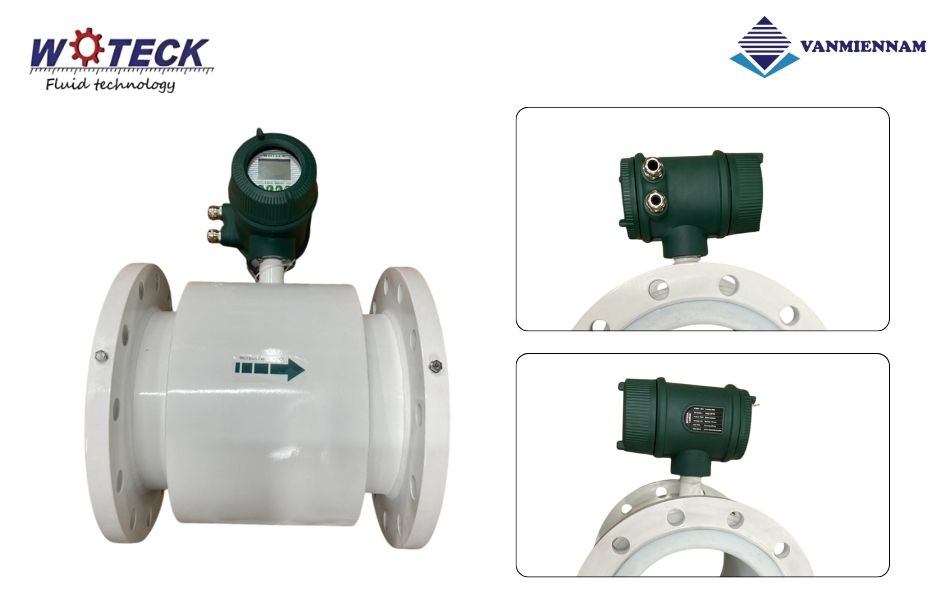 đồng hồ nước điện tử Woteck DN450