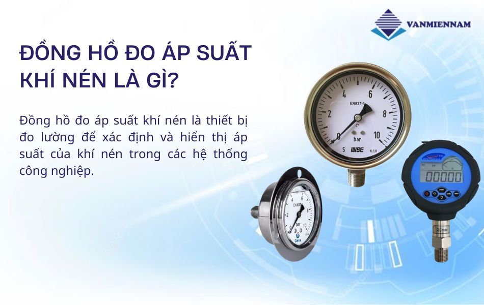đồng hồ đo áp suất khí nén