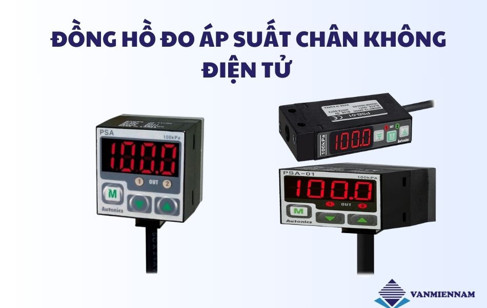 Đồng hồ đo áp suất chân không điện tử